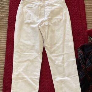 American Eagle Outfitters White Straight Leg Jeans